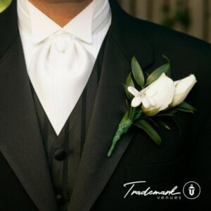 Outdoor Wedding Attire: White Tie