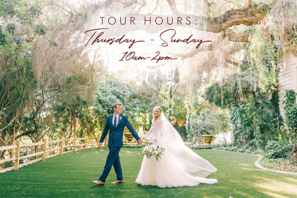 Self-guided tours from 10am-2pm Thursday-Sunday