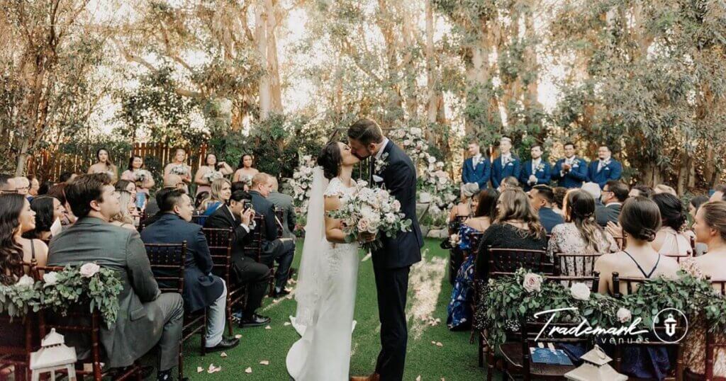 Wedding Venue Decoration- Kiss