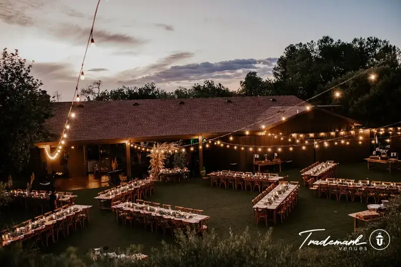 Starlight Lawn Ethereal Gardens Wedding Reception